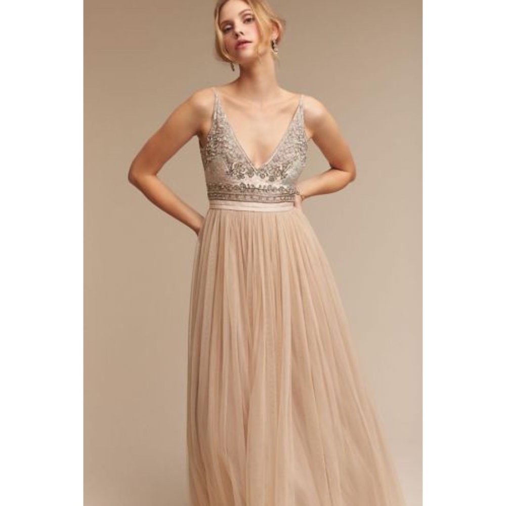 NEEDLE & THREAD BHLDN BRISA DRESS prom formal